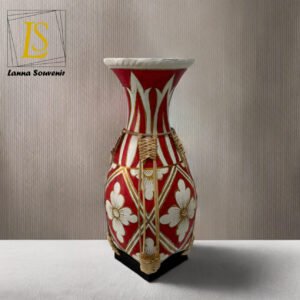 Handmade Vase Red