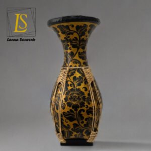 Handmade Yellow Vase